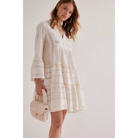 Anthropology Devotion Twins Ella Tunic Mini Dress $330 - Picture 5 of 14